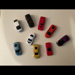 Assorted Hot Wheels Cars (9 total)